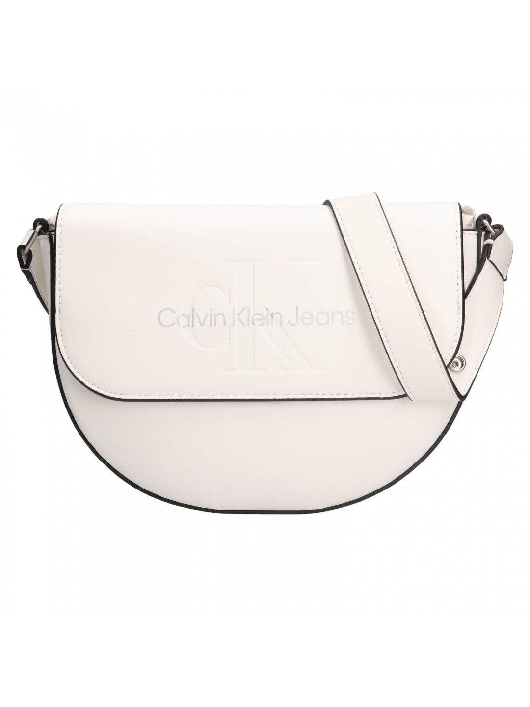 Dámská crossbody kabelka Calvin Klein Jeans Vivie – bílá